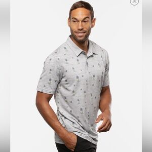 Travis Mathew Havana Nights Pineapple Polo